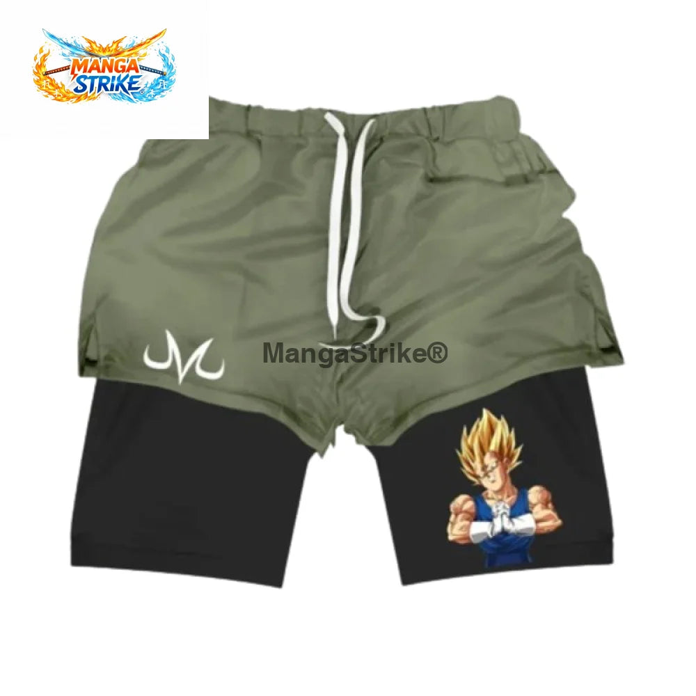 Short Dragon Ball - Majin Vegeta SSJ1 - XS