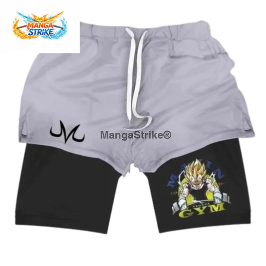 Short Dragon Ball - Majin Vegeta SSJ2 - XS