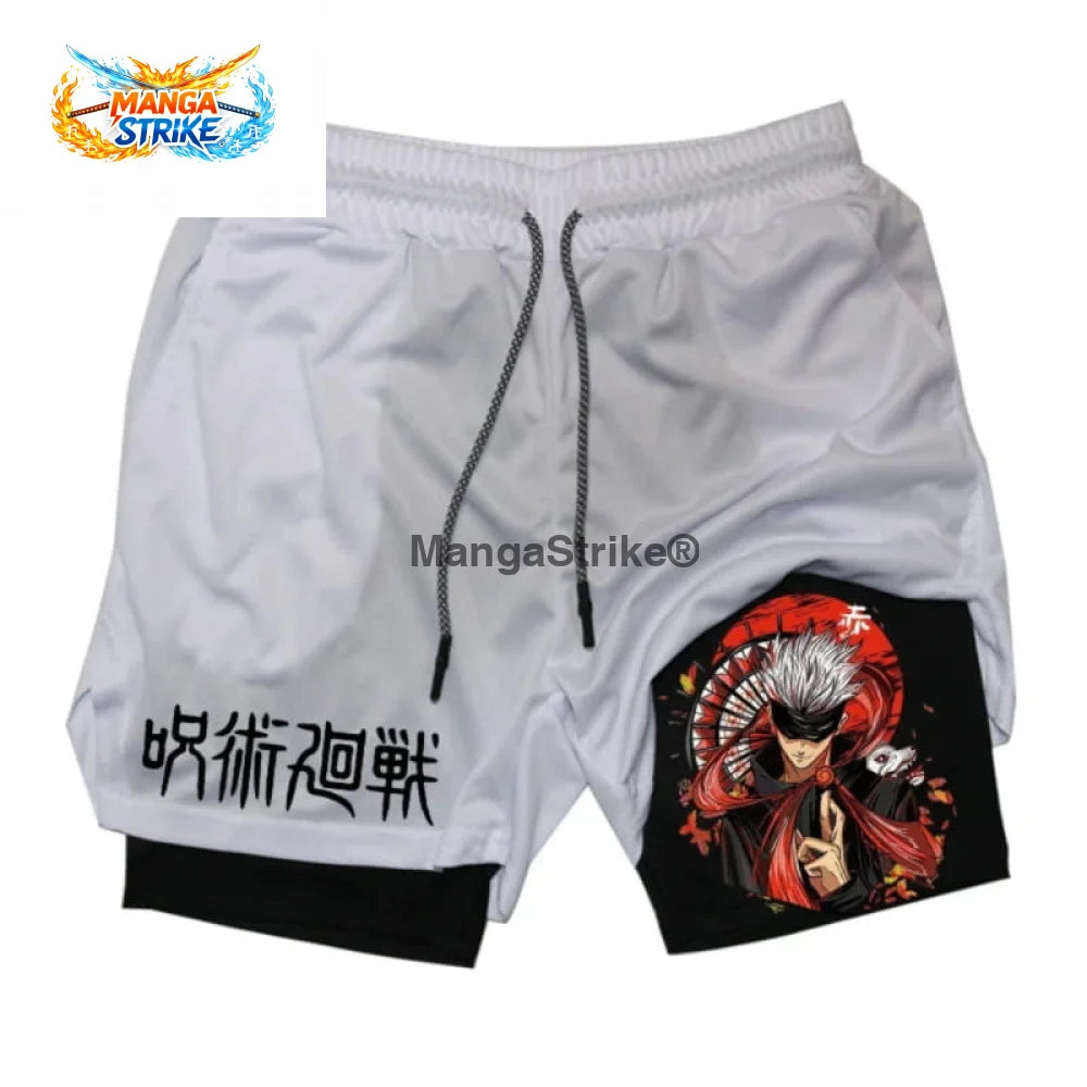 Short Jujutsu Kaisen - Gojo ’Sort Inversé’ - XS