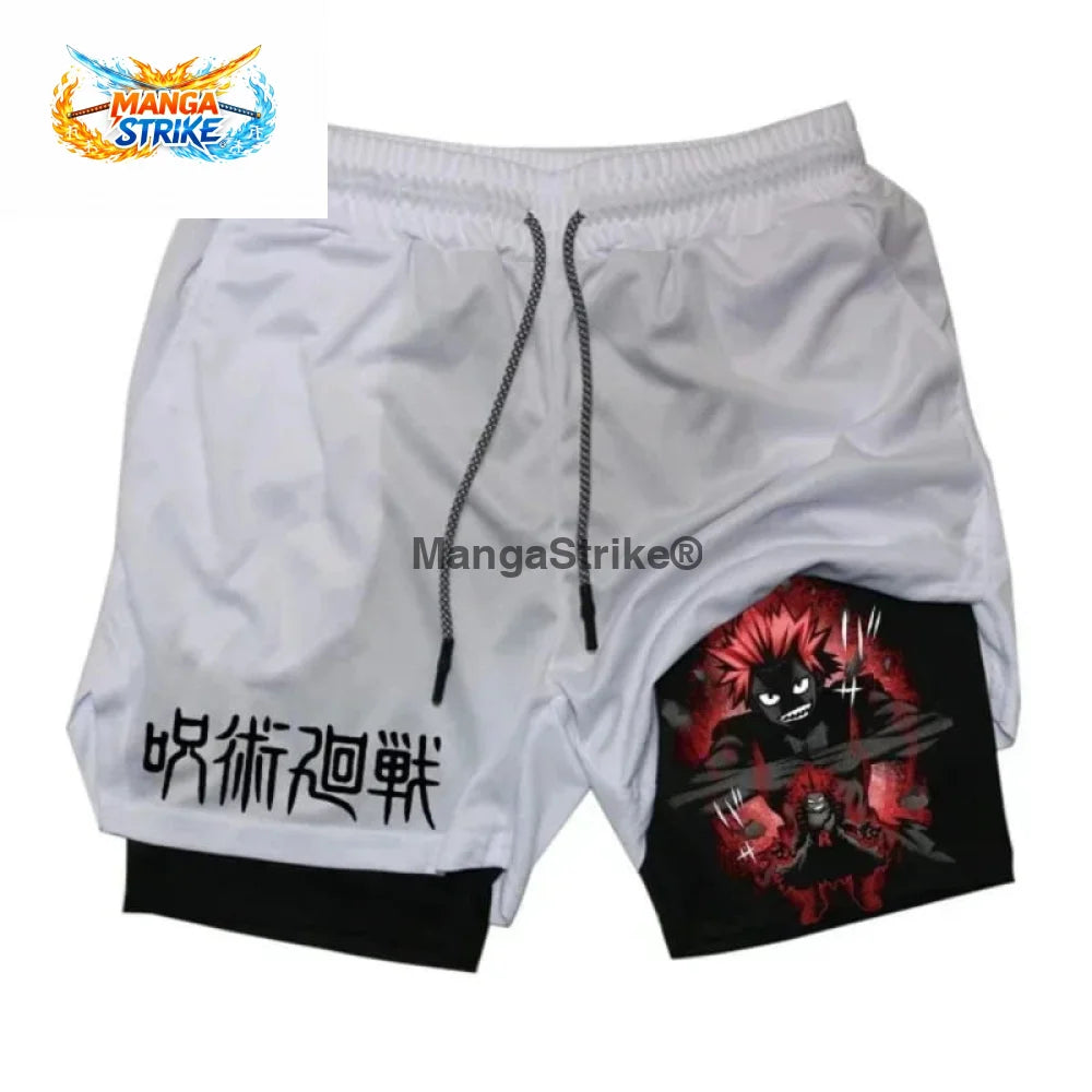 Short Jujutsu Kaisen - Sukuna x Eijiro Kirishima (MHA) - XS