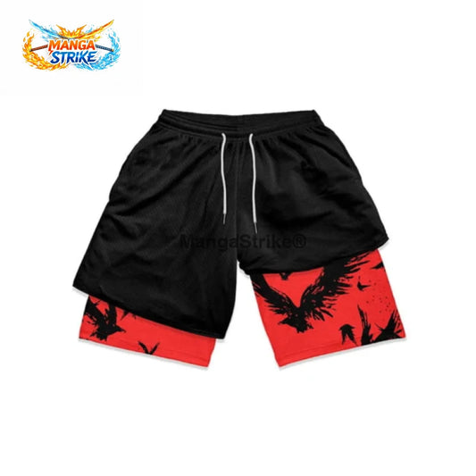 Short Naruto - Corbeaux d’Itachi - XS