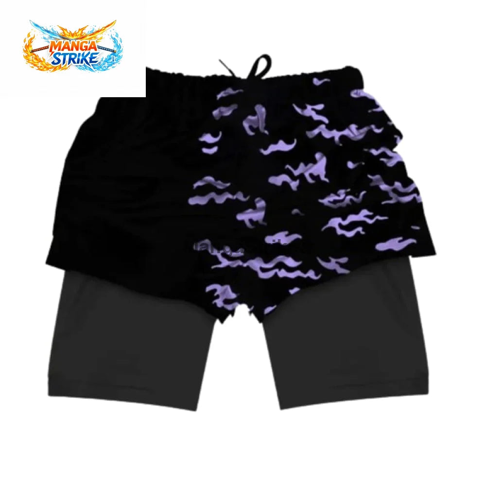 Short Naruto - Marque Maudite de Sasuke - XS