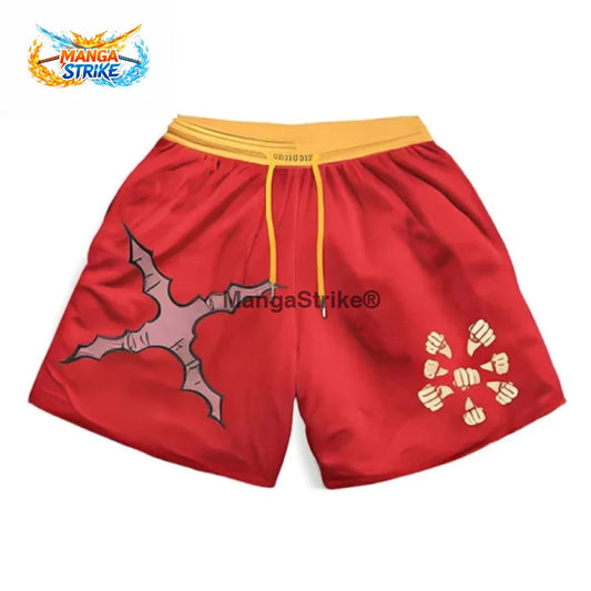 Short One Piece - Luffy Gatling Gun - XS
