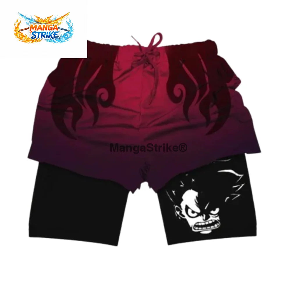 Short One Piece - Luffy Gear 4 Snake - XS