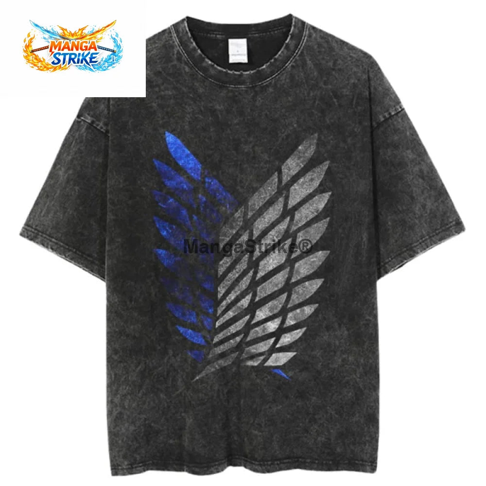 T-Shirt Attaque des Titans - ’Ailes de la Liberté’ - XS