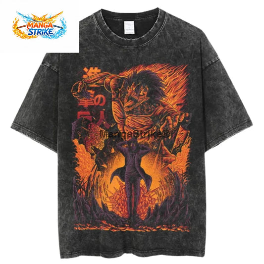 T-Shirt Attaque des Titans - Eren ’Hell’ - XS
