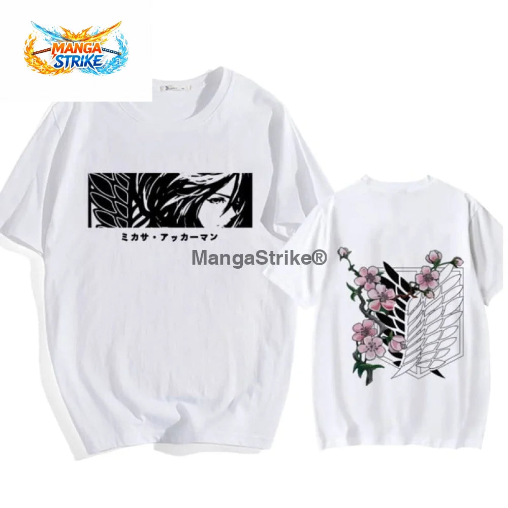 T-Shirt Attaque des Titans - Mikasa ’Bataillon’ - XS