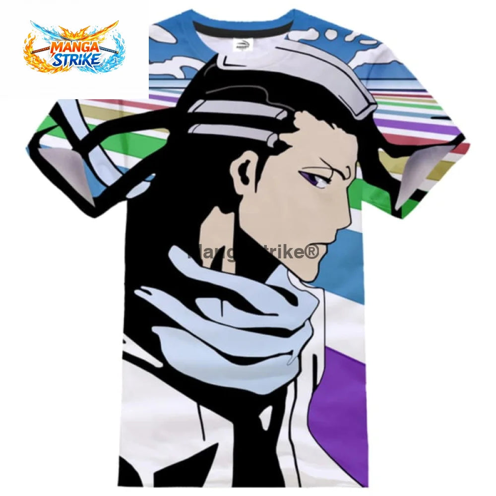 T-Shirt Bleach - Byakuya ’Colors’ - XS
