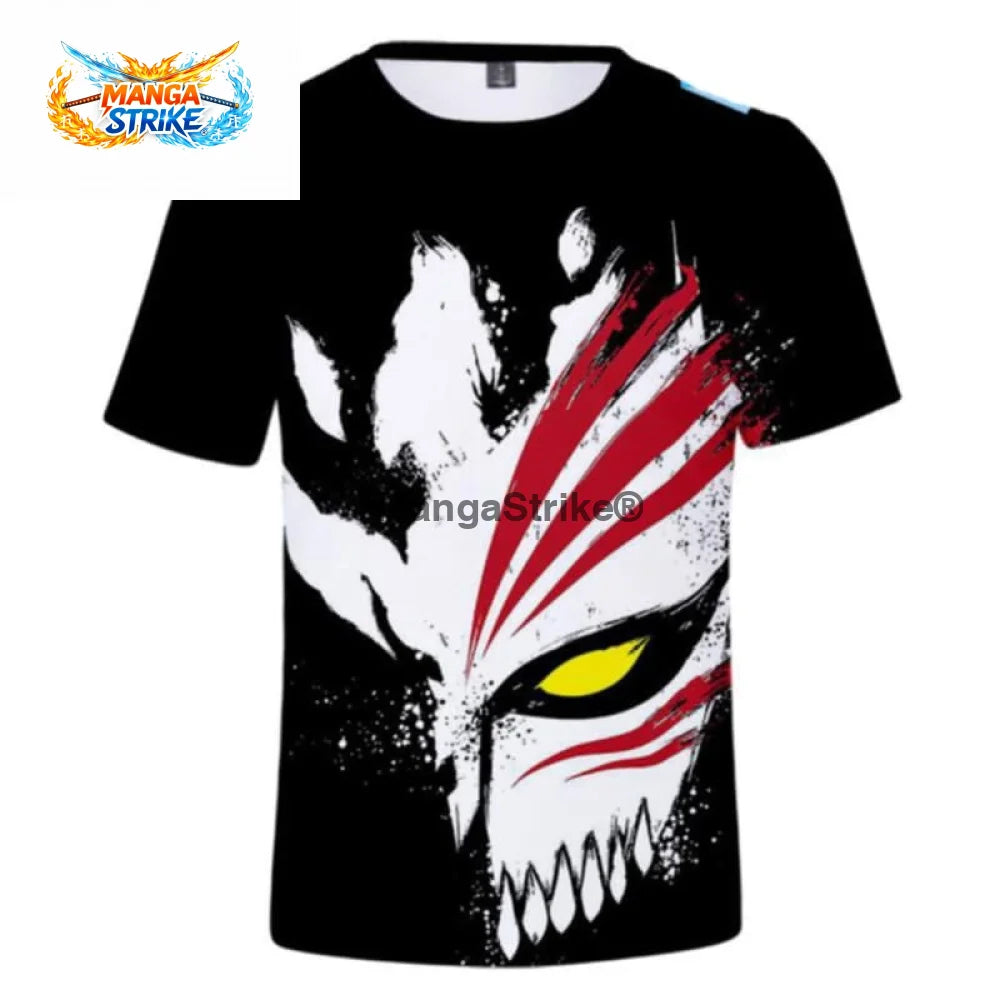 T-Shirt Bleach - White ’Masque’ - XS