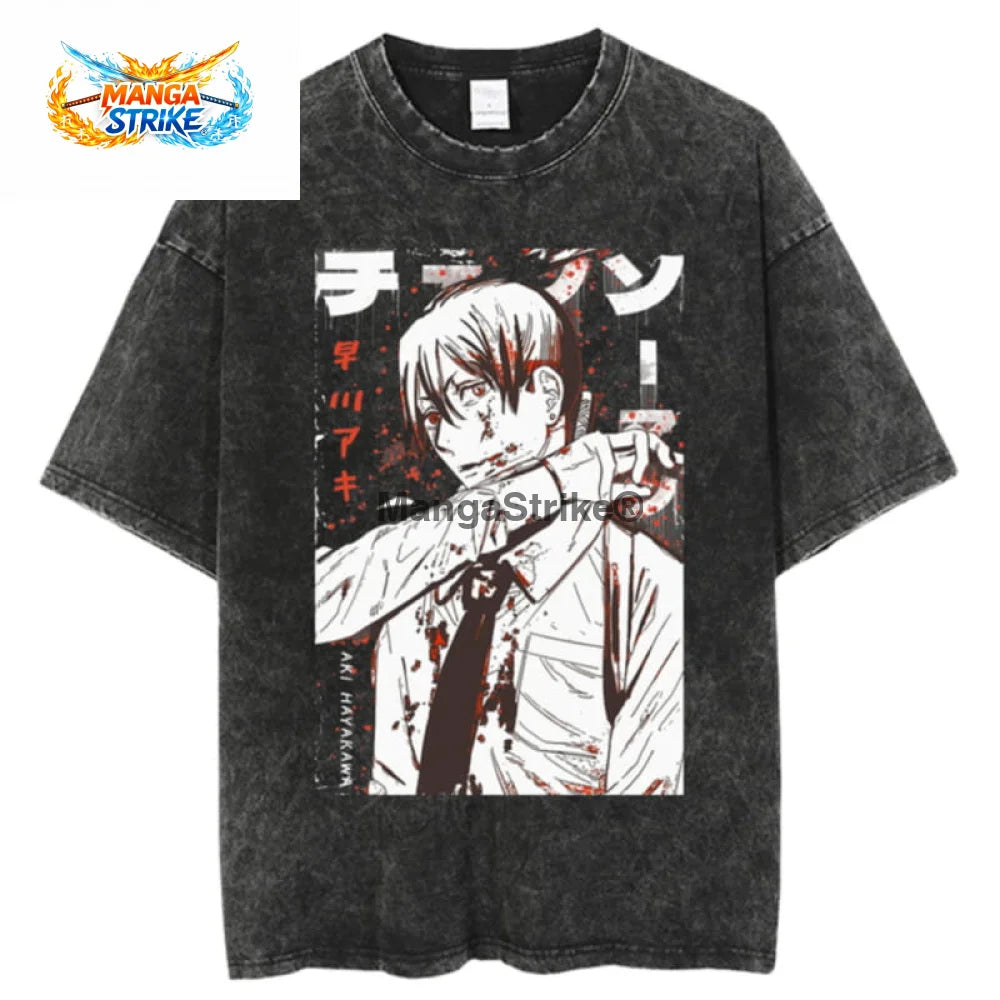 T-Shirt Chainsaw Man - Aki Hayakawa - XS