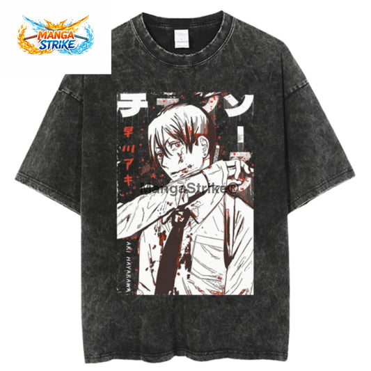 T-Shirt Chainsaw Man - Aki Hayakawa - XS