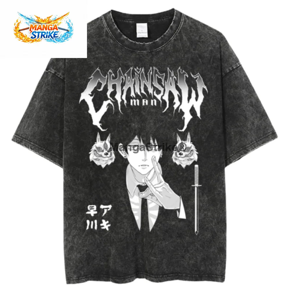 T-Shirt Chainsaw Man - Aki ’Renard’ - XS