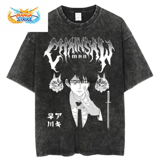 T-Shirt Chainsaw Man - Aki ’Renard’ - XS
