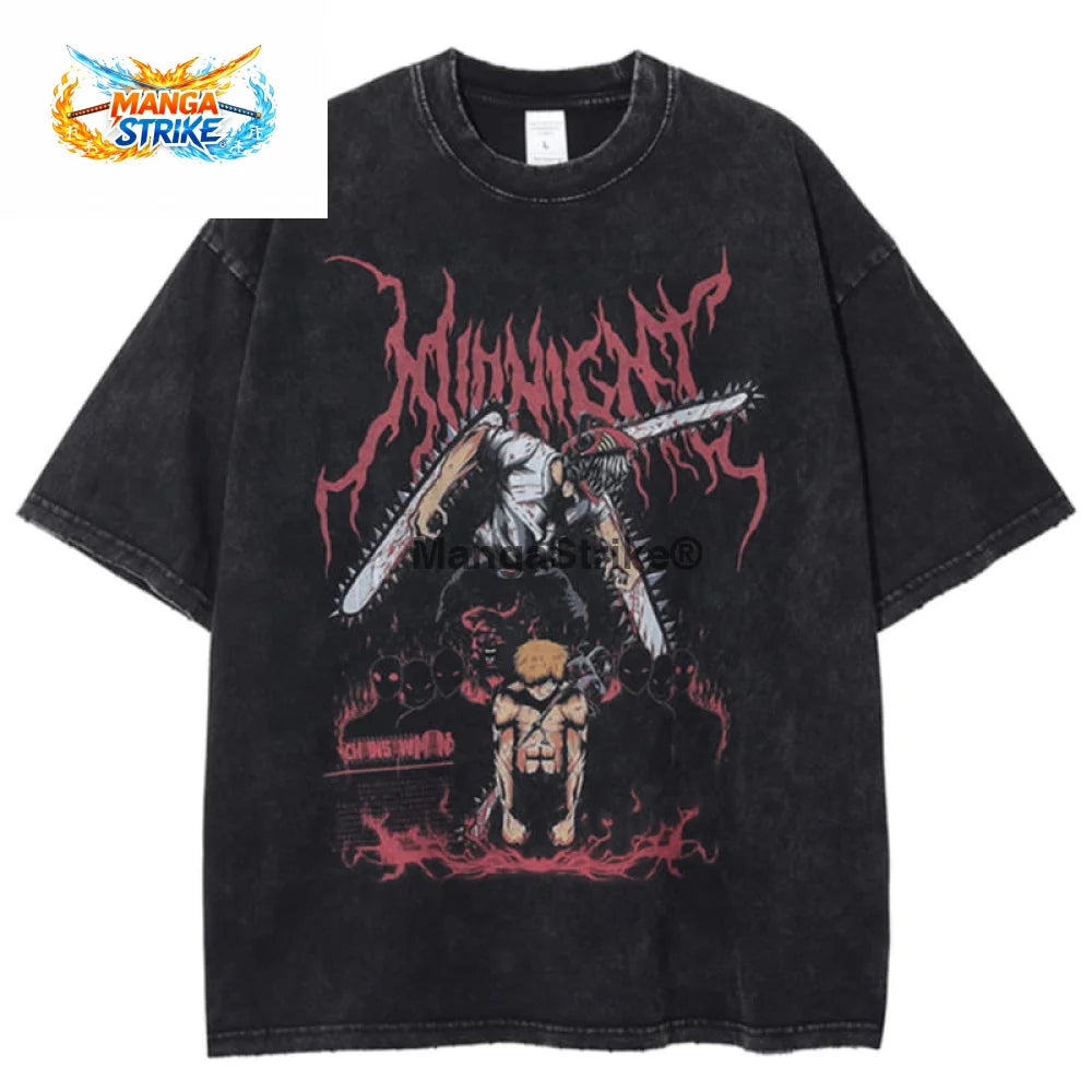 T-Shirt Chainsaw Man - Denji ’Hell’ - XS