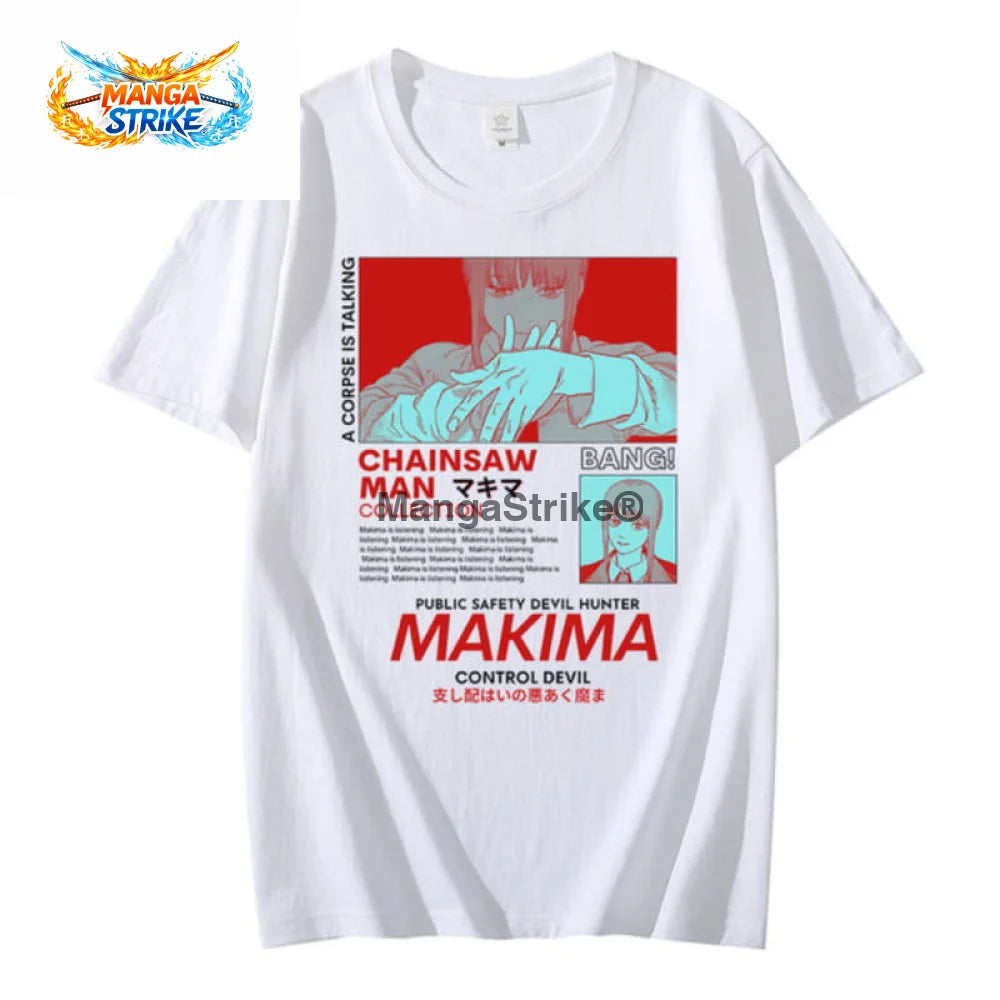 T-Shirt Chainsaw Man - Makima ’Control’ - XS