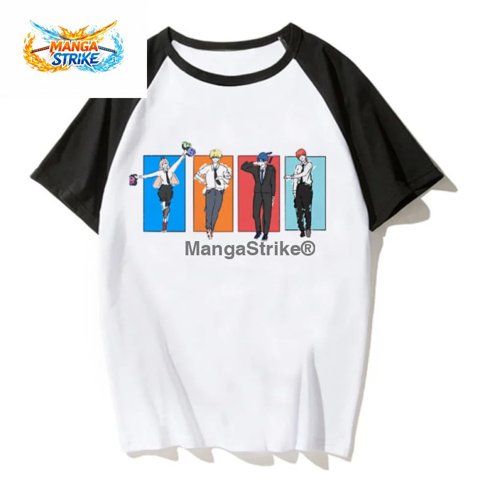 T-Shirt Chainsaw Man - Unité 4 - XS