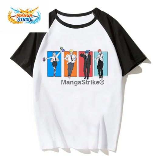 T-Shirt Chainsaw Man - Unité 4 - XS