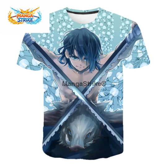 T-Shirt Demon Slayer - Inosuke ’Beast’ - XS