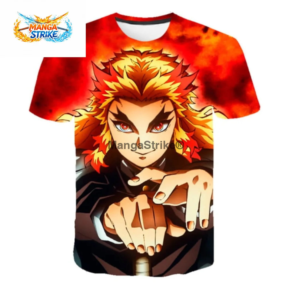 T-Shirt Demon Slayer - Rengoku - XS