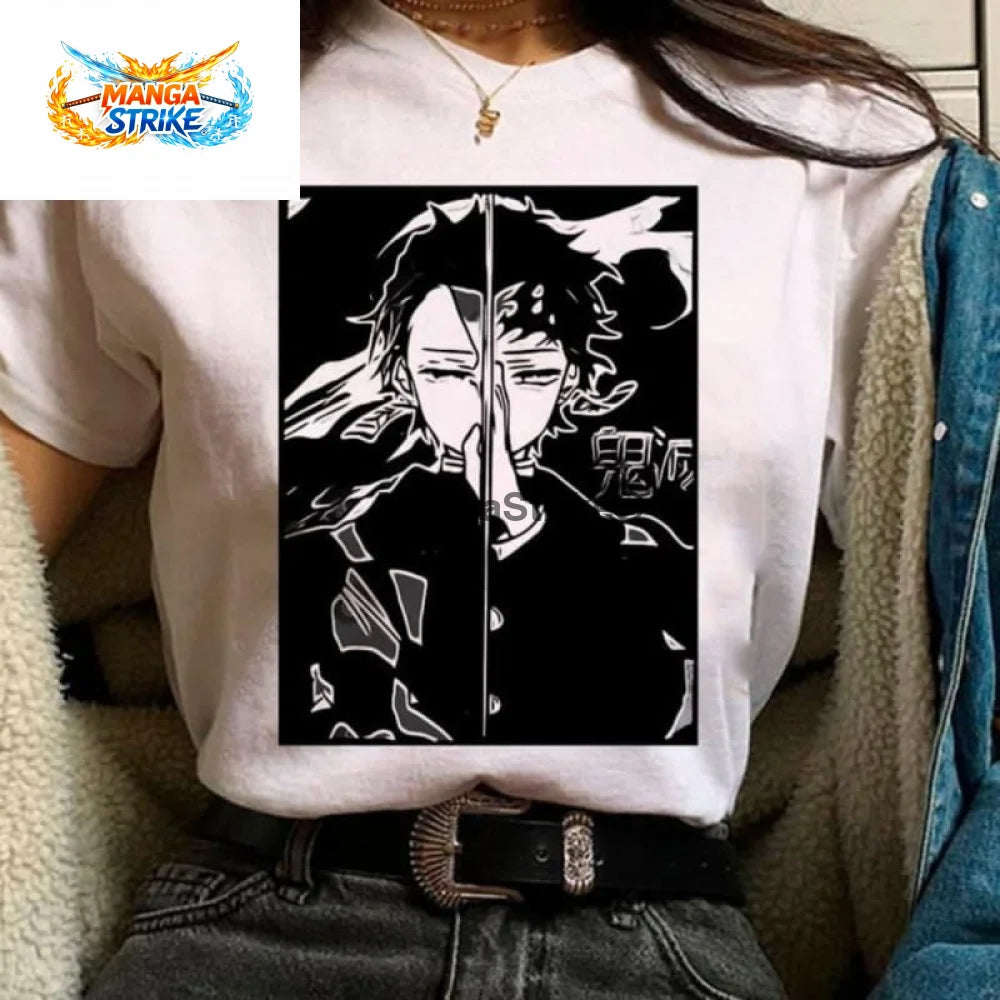 T-Shirt Demon Slayer - Tanjiro Kamado - XS