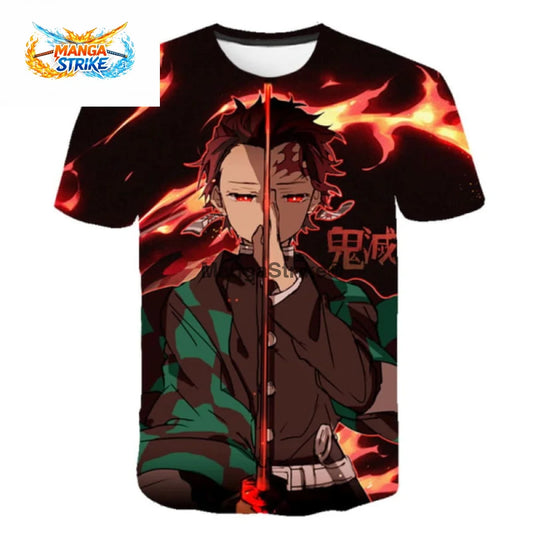 T-Shirt Demon Slayer - Tanjiro ’Soleil’ - XS