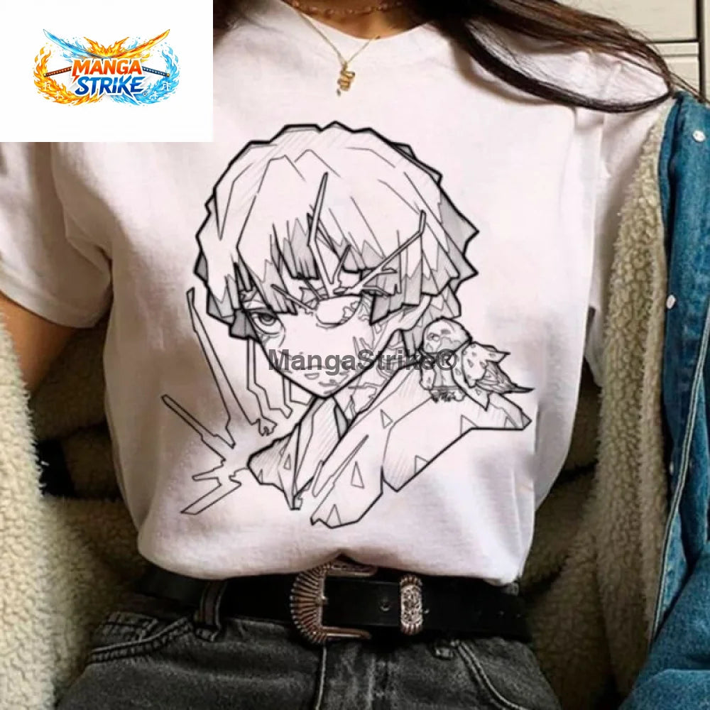 T-Shirt Demon Slayer - Zenitsu Agatsuma - XS