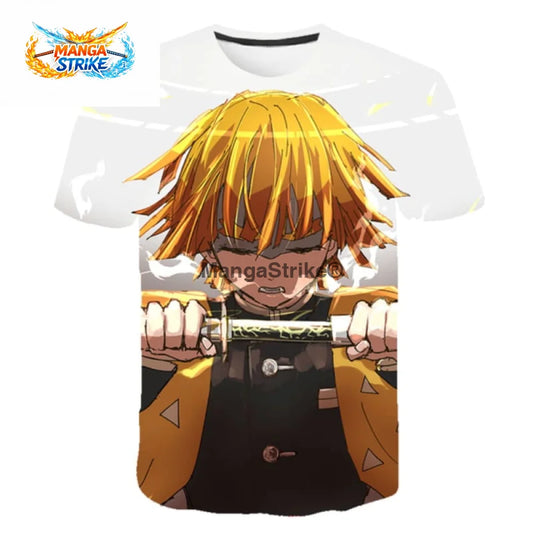 T-Shirt Demon Slayer - Zenitsu ’Foudre’ - XS