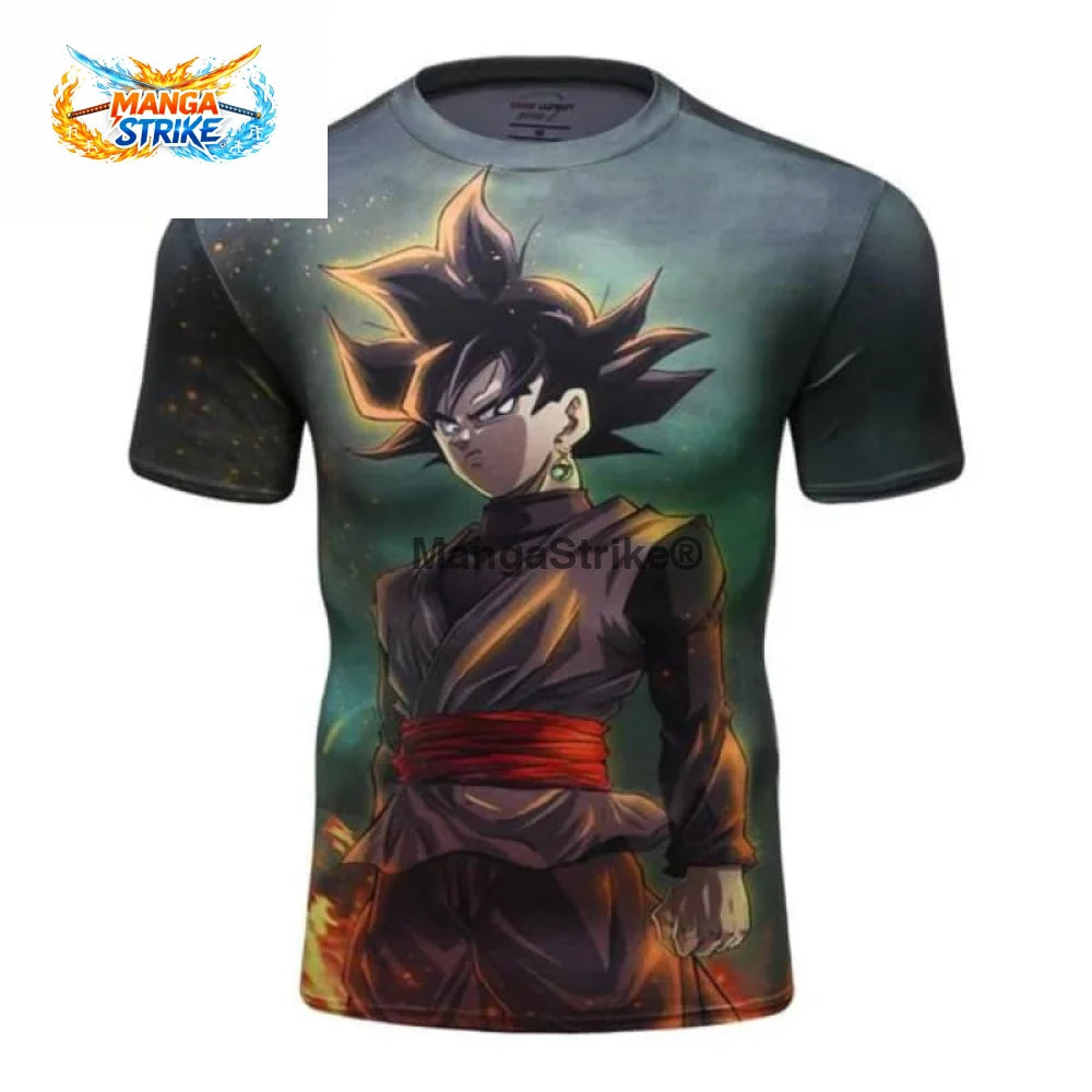 T-Shirt Dragon Ball Z - Black Goku - XS