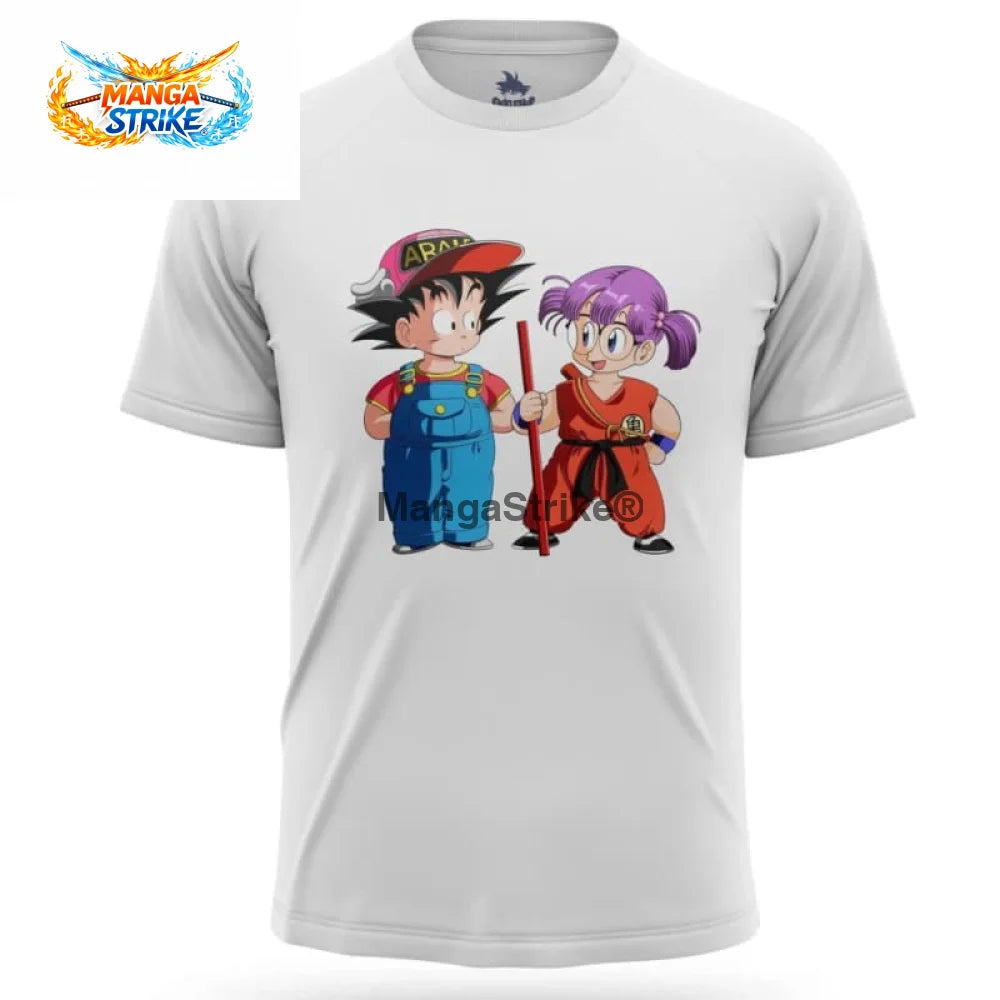T-Shirt Dragon Ball Z - Goku x Arale - XS