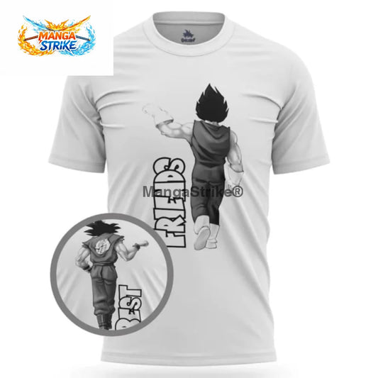 T-Shirt Dragon Ball Z - Vegeta ’Best Friends’ - XS