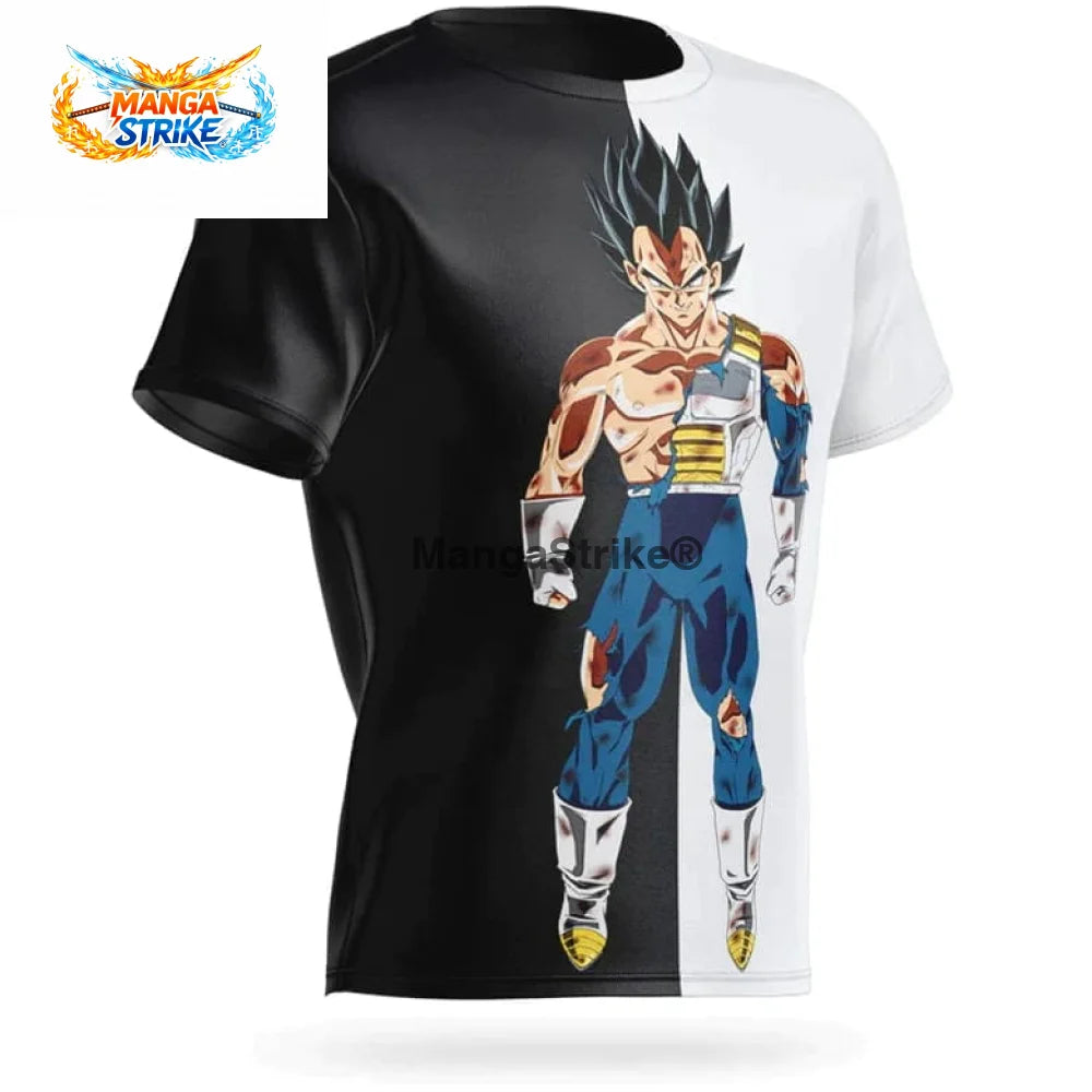 T-Shirt Dragon Ball Z - Vegeta ’Warrior’