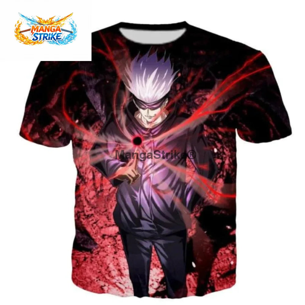 T-Shirt Jujutsu Kaisen - Gojo ’Red’ - XS