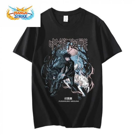 T-Shirt Jujutsu Kaisen - Megumi ’Inu’ - XS