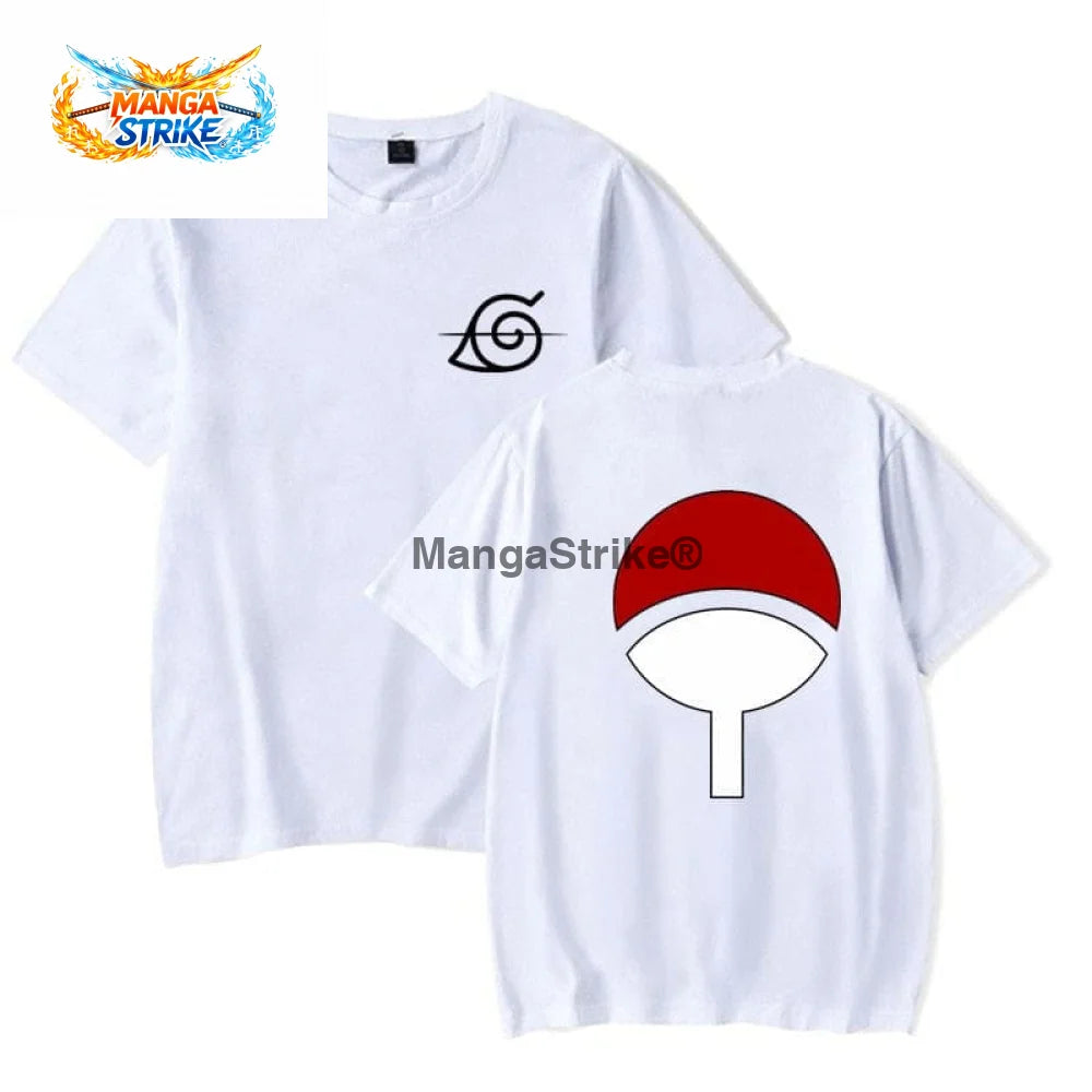 T-Shirt Naruto - Sasuke Uchiwa - Blanc / XS