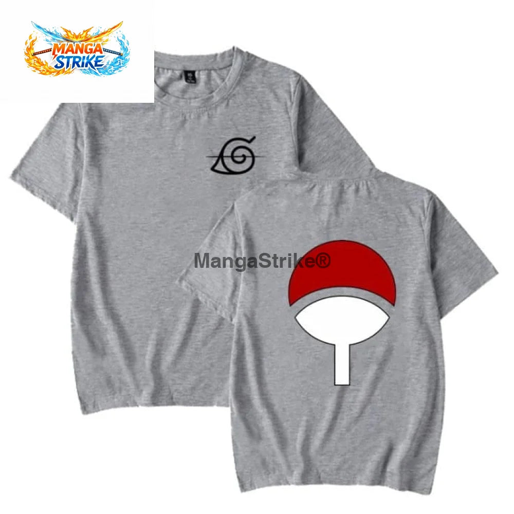 T-Shirt Naruto - Sasuke Uchiwa - Gris / XS