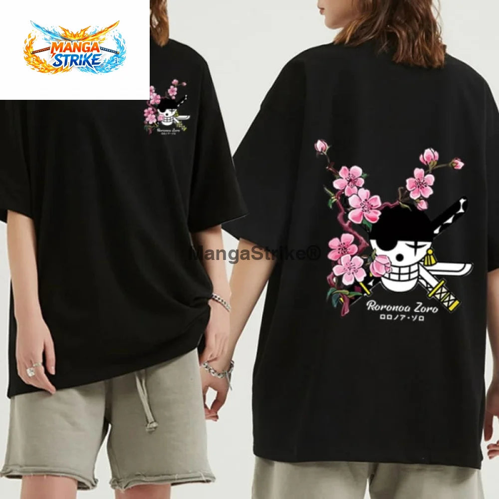 T-Shirt One piece - Logo Roronoa Zoro - Noir / S