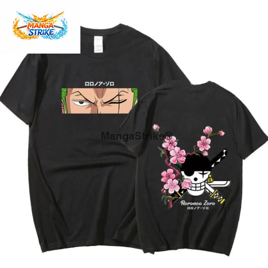 T-Shirt One piece - Pirate Roronoa Zoro - Noir / S