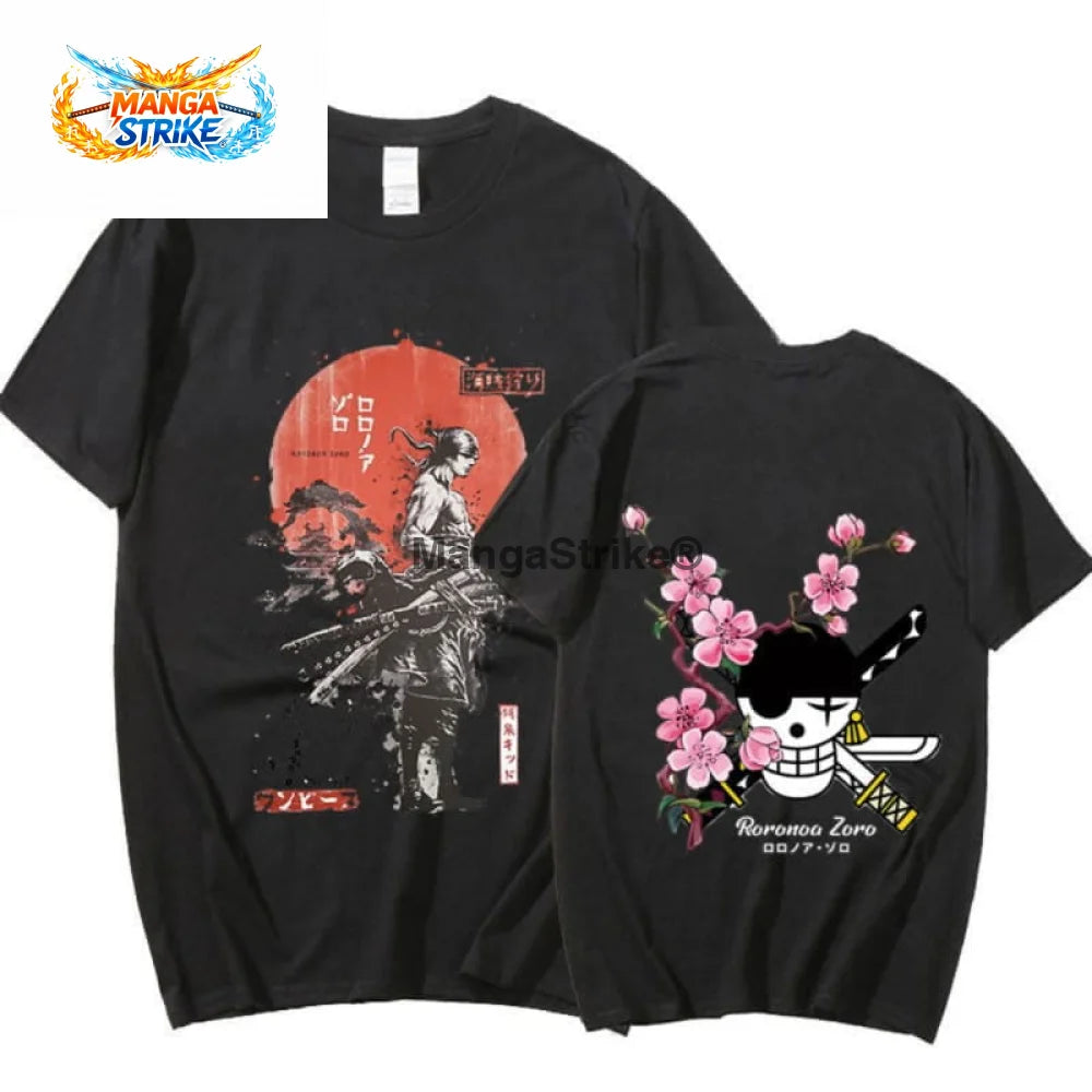 T-Shirt One piece - Roronoa Zoro - Noir / S