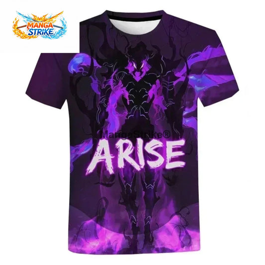 T-Shirt Solo Leveling - Beru ’Arise’ - XS