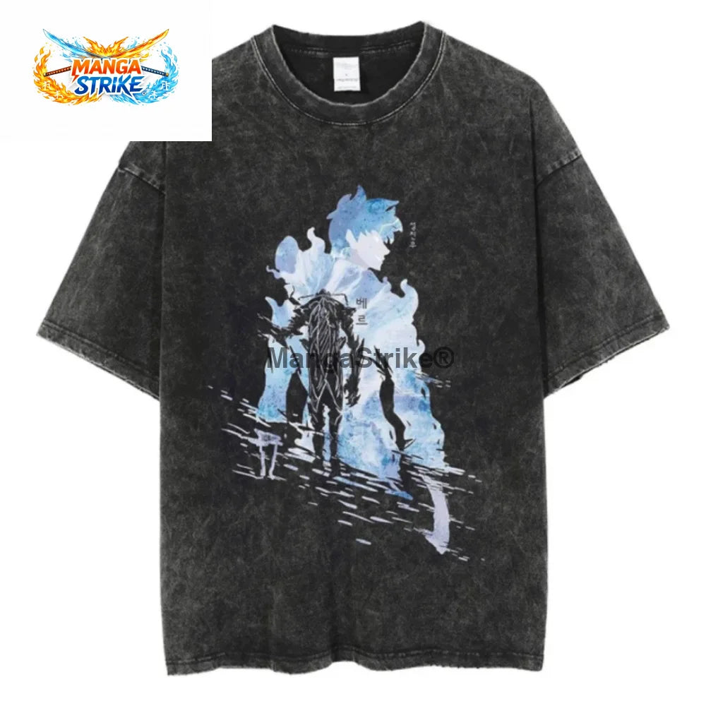 T-Shirt Solo Leveling - Oversize Beru ’Le Serviteur’ - XS