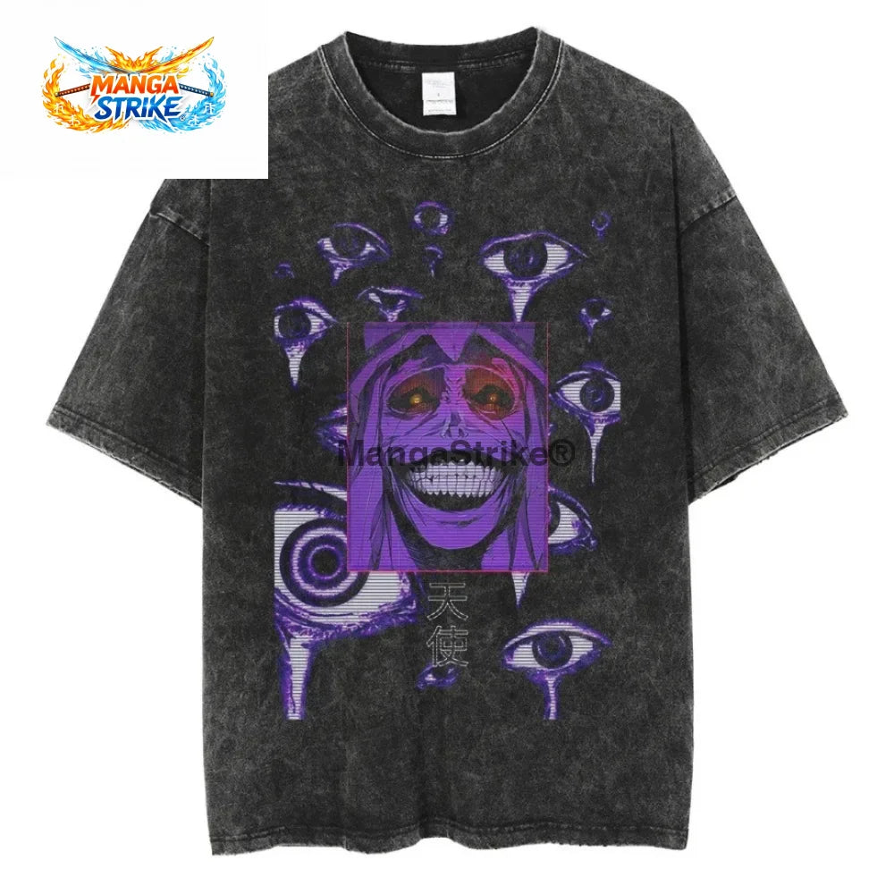 T-Shirt Solo Leveling - Oversize Le Système - XS