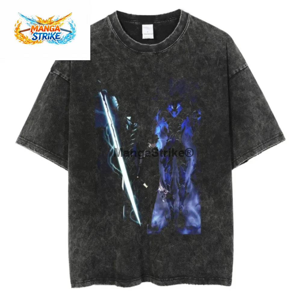 T-Shirt Solo Leveling - Oversize Sung Jin-Woo x Commandants - XS
