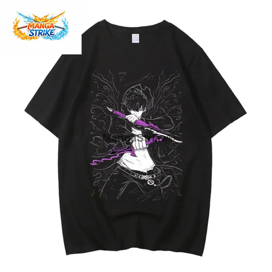T-Shirt Solo Leveling - Sung Jin-Woo ’Dagues du Roi Démon’ - XS