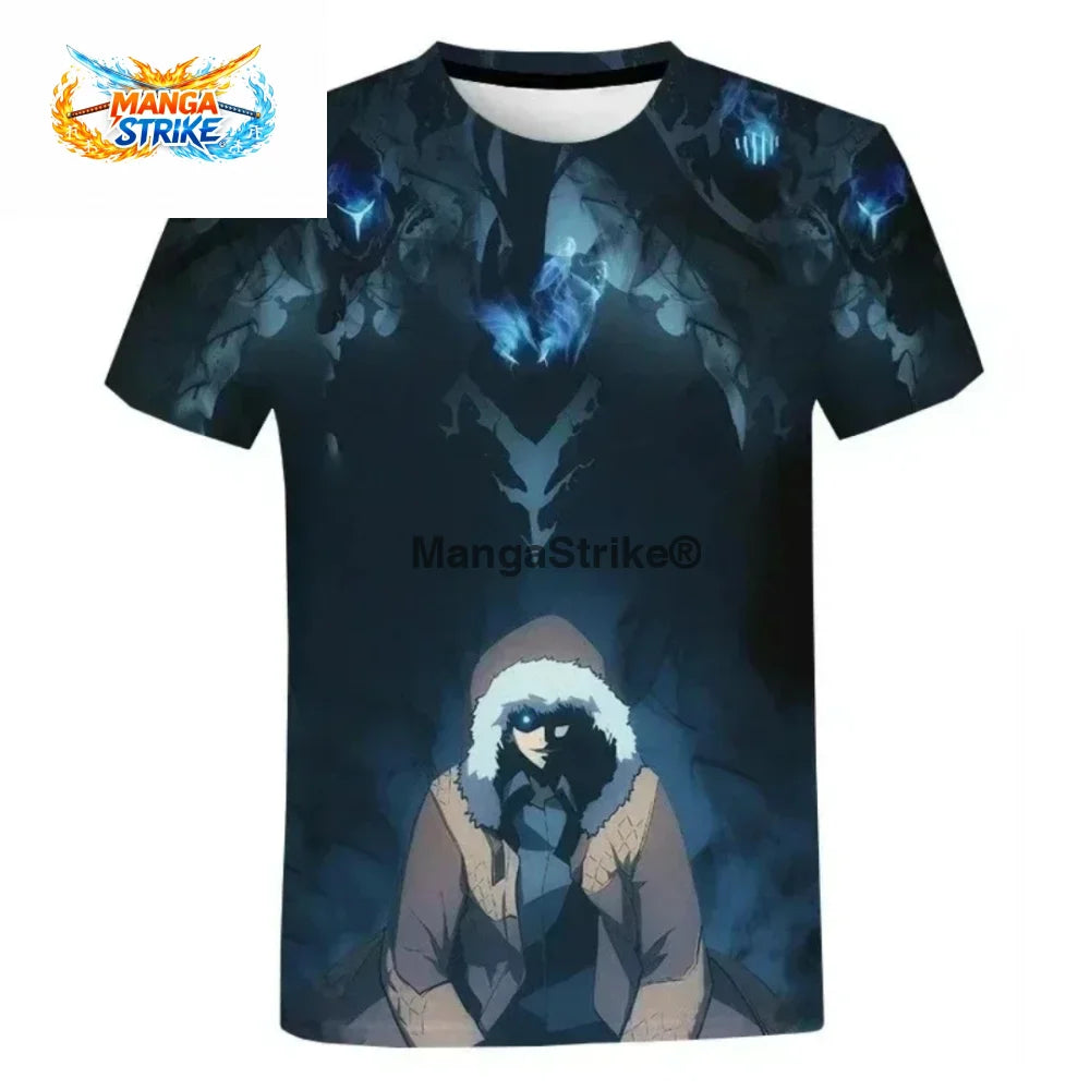 T-Shirt Solo Leveling - Sung Jin-Woo ’Roi des Ombres’ - XS
