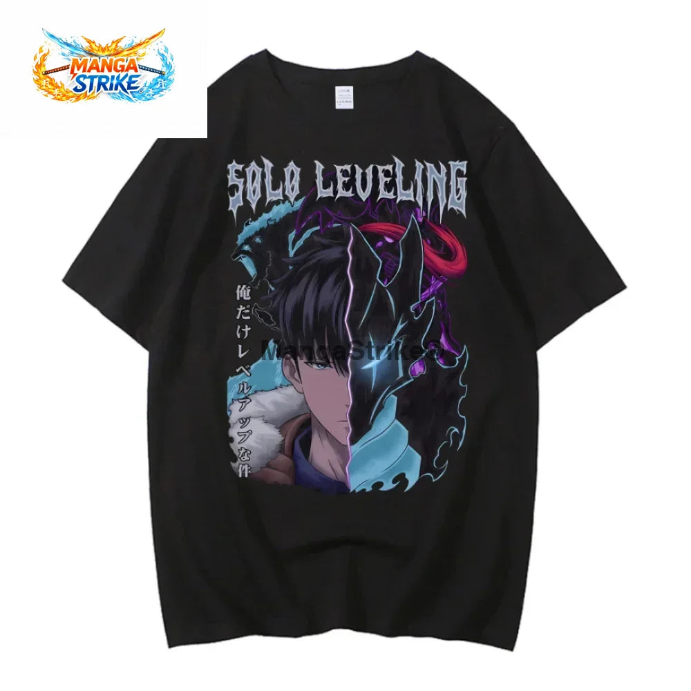 T-Shirt Solo Leveling - Sung Jin-Woo x Igris - XS
