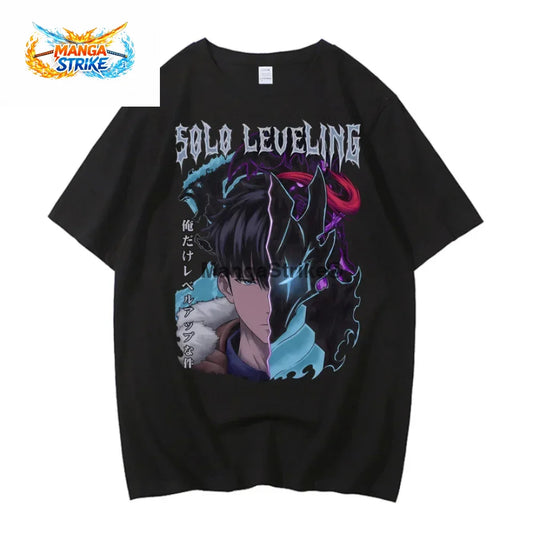 T-Shirt Solo Leveling - Sung Jin-Woo x Igris - XS