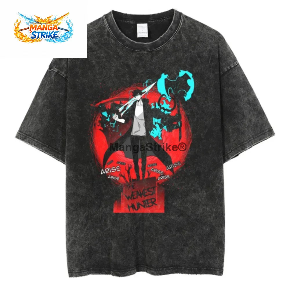 T-Shirt Solo Leveling - Sung ’Lève-toi’ - XS