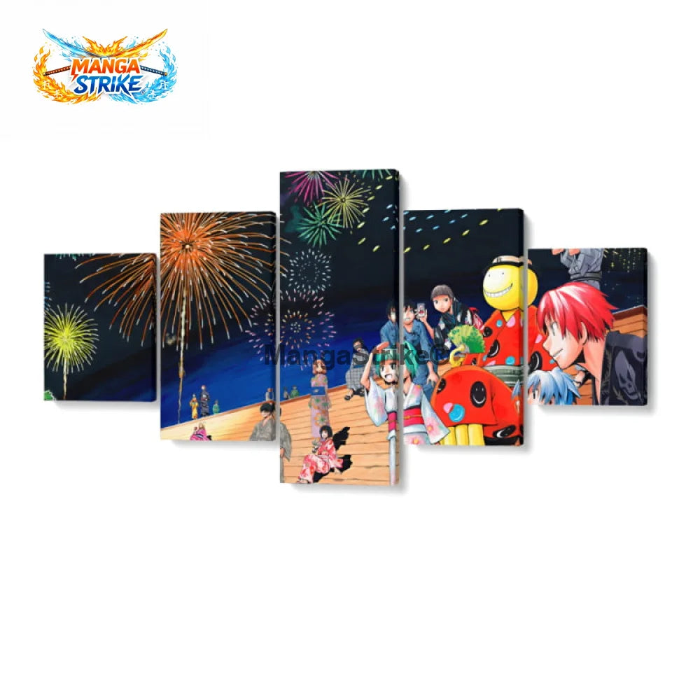 Tableau Assassination Classroom - Super All star 3-E - Moyenne taille: 20x35 20x45 20x55cm / Sans cadre - 1704