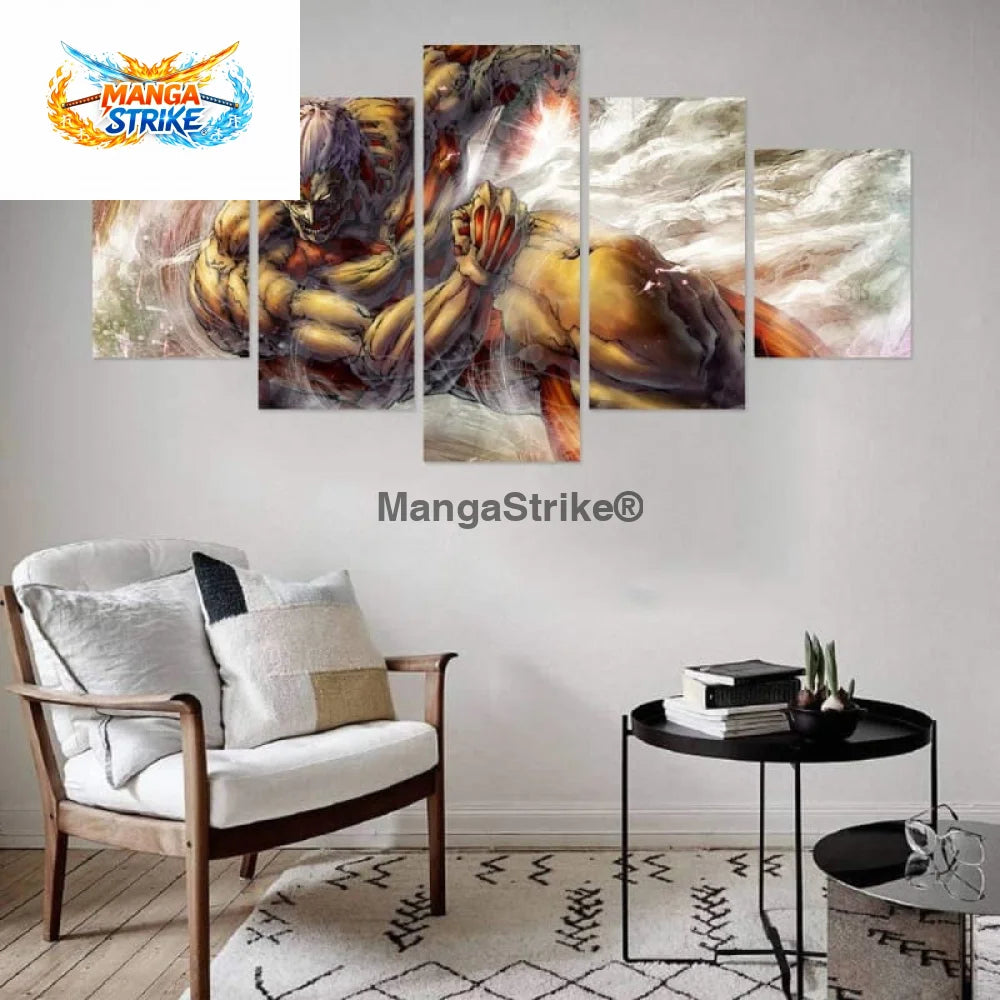 Tableau Attaque des Titans - Reiner Braun ’Titan Cuirassé’ - 1704