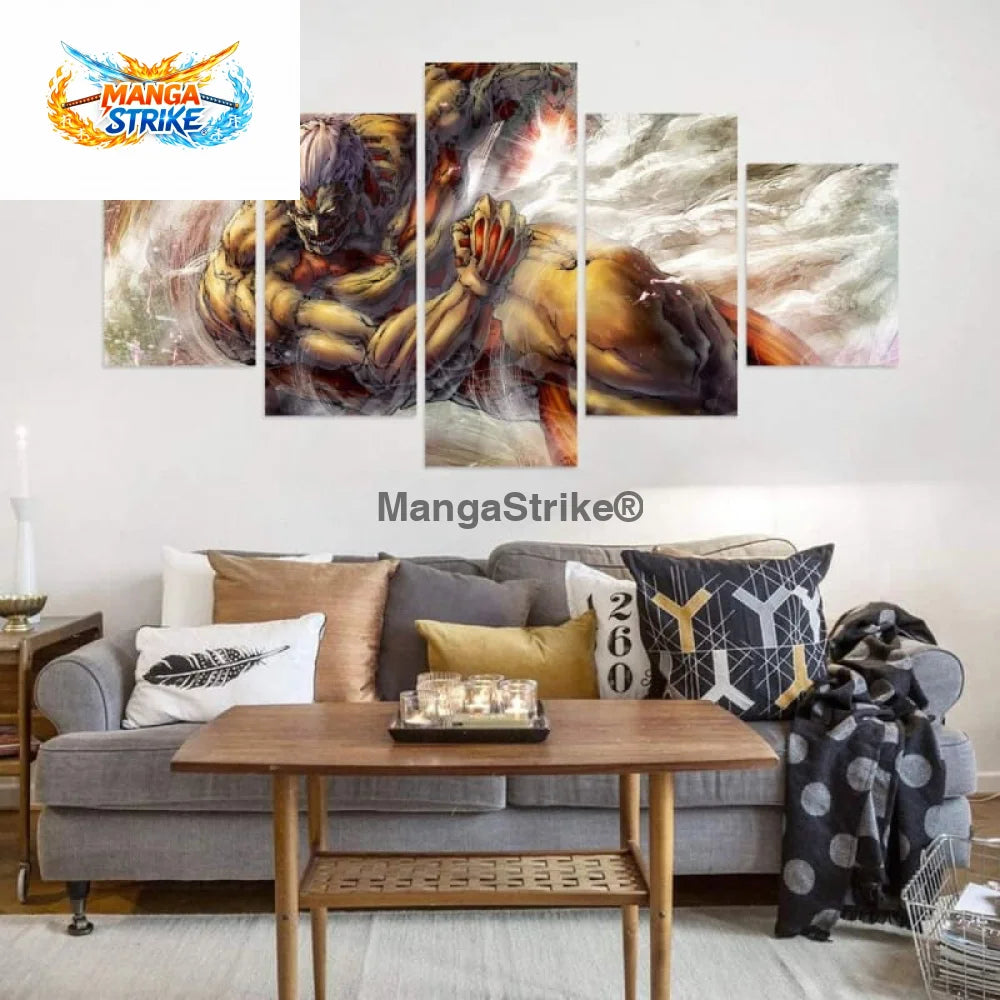 Tableau Attaque des Titans - Reiner Braun ’Titan Cuirassé’ - 1704